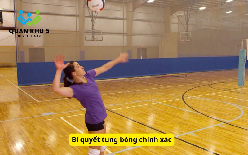 Bí quyết tung bóng chính xác