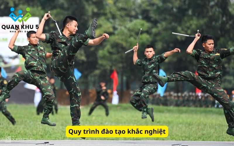 Quy trình đào tạo khắc nghiệt