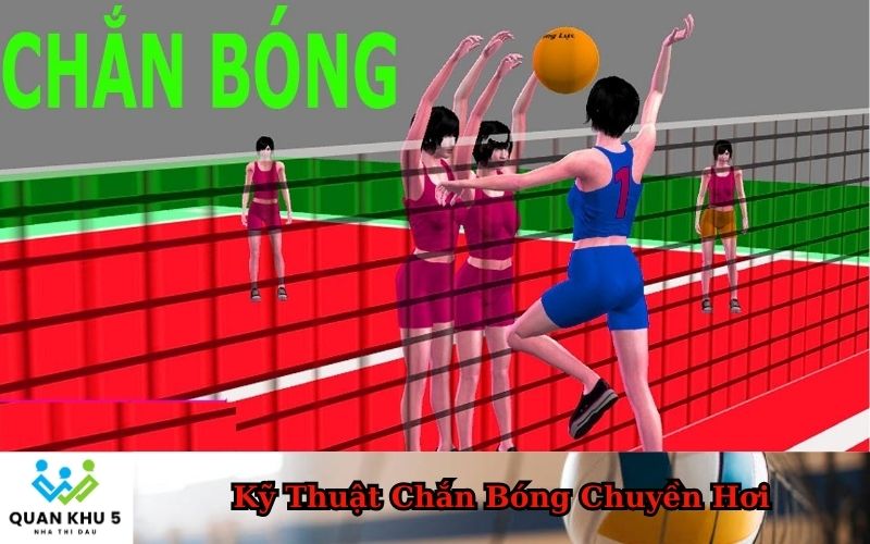 Kỹ Thuật Chắn Bóng Chuyền Hơi