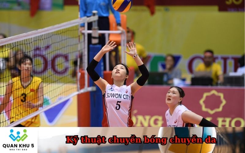 Kỹ thuật chuyền bóng chuyền da