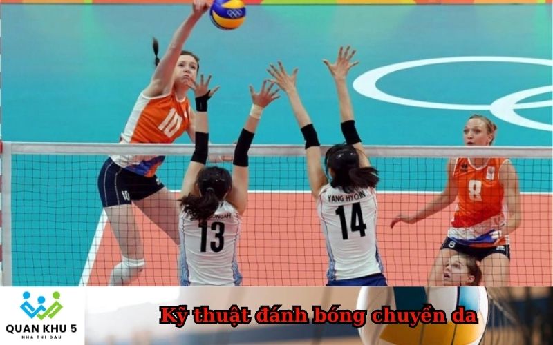 Kỹ thuật đánh bóng chuyền da