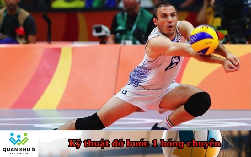 Kỹ thuật đỡ bước 1 bóng chuyền
