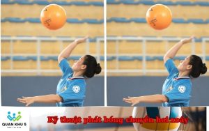 Kỹ thuật phát bóng chuyền hơi xoáy