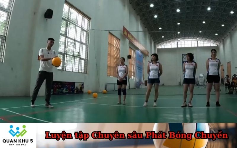 Luyện tập Chuyên sâu Phát Bóng Chuyền
