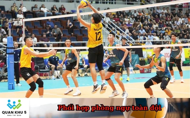 Phối hợp phòng ngự toàn đội