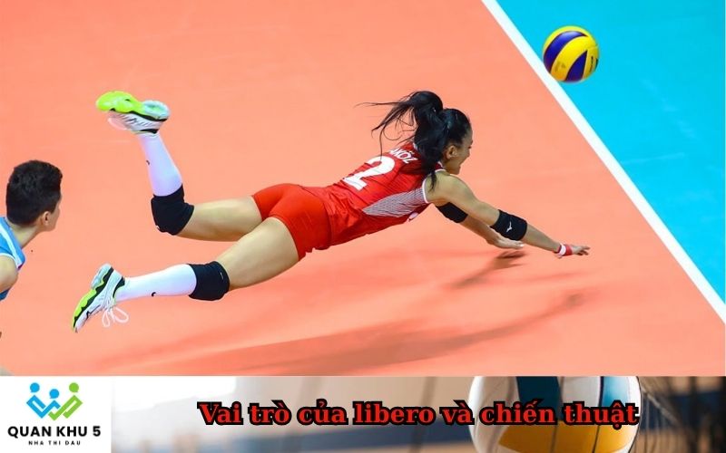 Vai trò của libero và chiến thuật