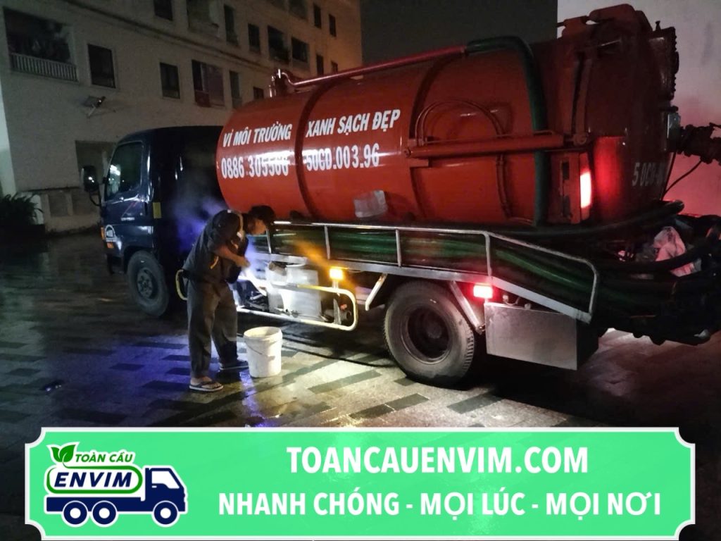 hút hầm cầu bến cát