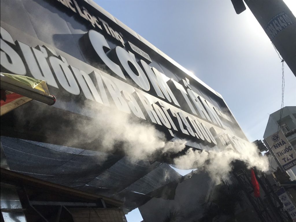 máy phun sương cao áp