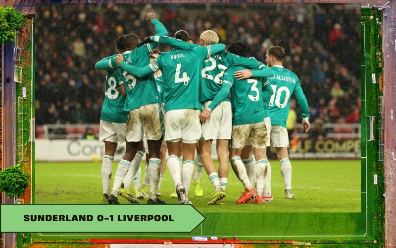 Sunderland 0-1 Liverpool
