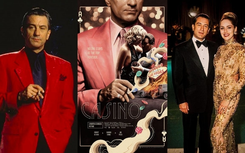 Bối cảnh xa hoa và góc tối của casino trên màn ảnh rộng