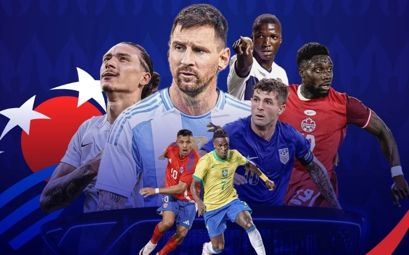 Chi tiết lịch thi đấu Copa America theo từng bảng đấu