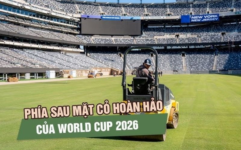 Công nghệ chăm sóc cỏ và phục hồi bề mặt sân